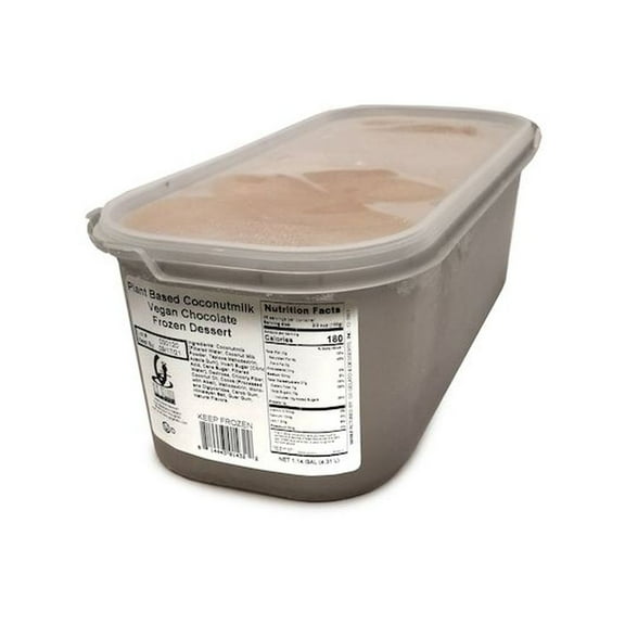 GS Gelato Vegan Chocolate Gelato, 4.31 Liter