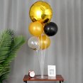 thumbnail image 6 of Masteelf Balloons Holder Table Stand Kit with Stick Base Clear Plastic for Easy Assembly and Display 70x17.5cm, 6 of 10