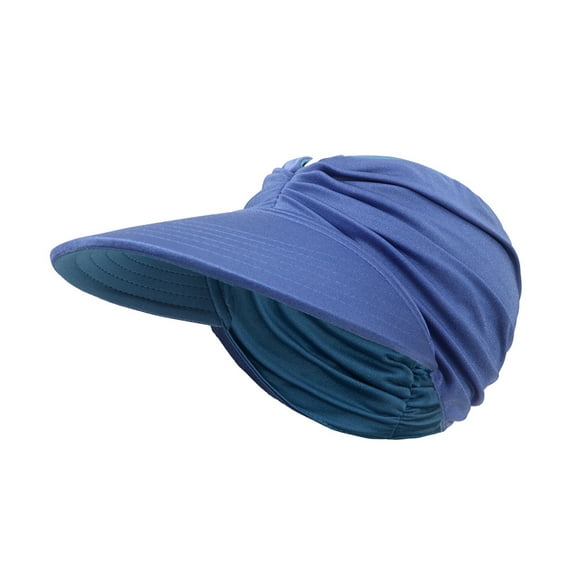Gorra de béisbol de doble cara para mujer, gorra de ala grande con protección solar, gorra para deportes al aire libre