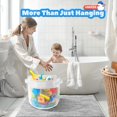 thumbnail image 3 of Organizador de juguetes de baño UNEEDE, almacenamiento de juguetes para bañera de 15 litros, 3 of 8