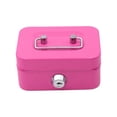 thumbnail image 6 of Small Money Box with Lock Metal Cash Box Piggy Bank with Lock ,Gifts for kids, 6 of 9