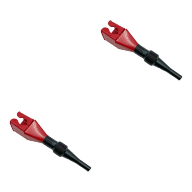 Justharion Entonnoir à Carburant Flexible Entonnoirs à Essence Liquide Portable pour Rouge 4.5cm 2Set