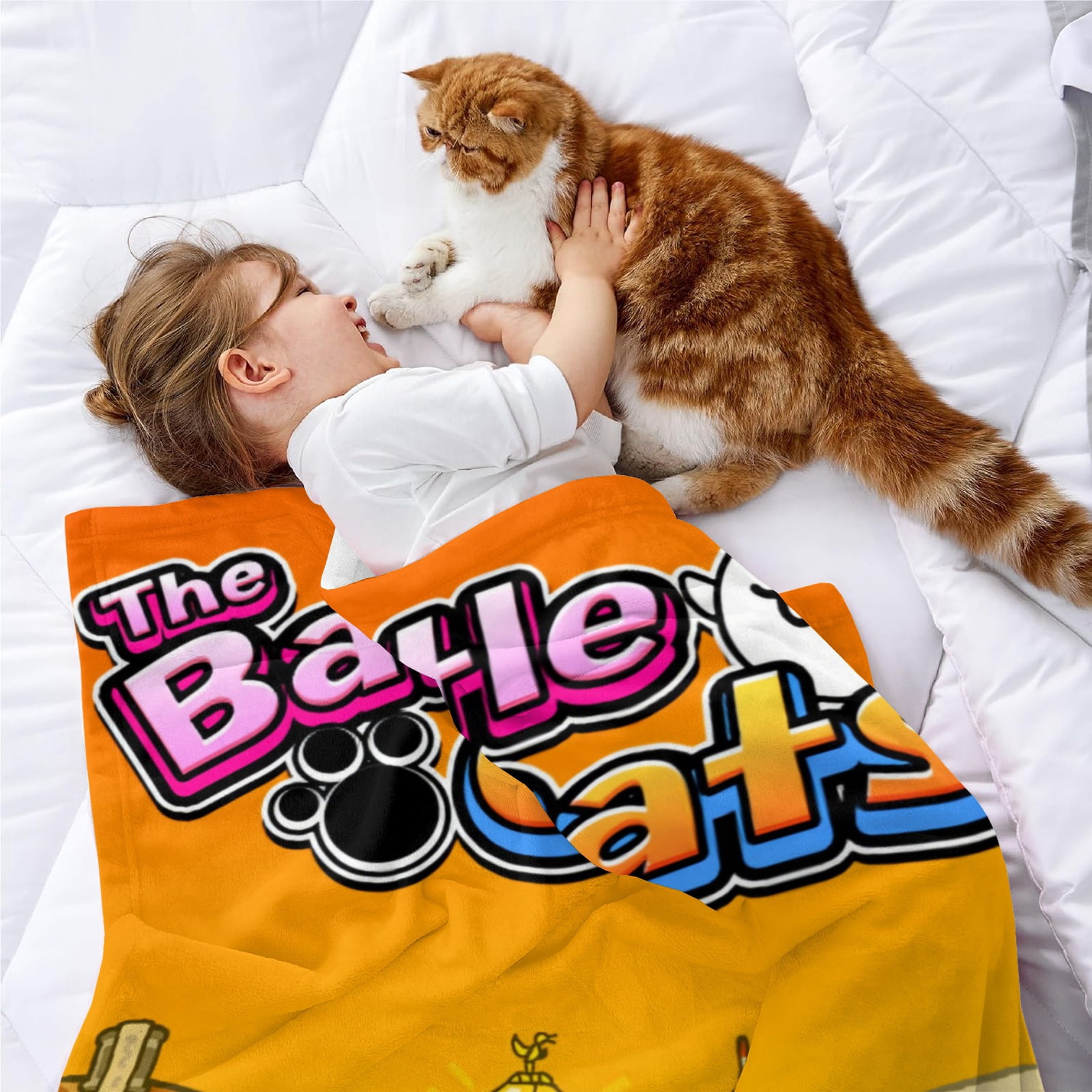 the battle cats Throw Blanket Gifts for Fans Lover Girls Boys Women Present Hoodie Him Bed 30"x40"