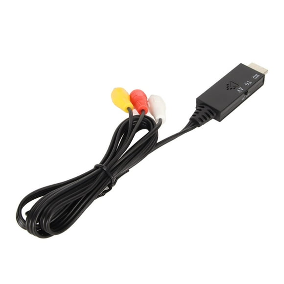 HD Multimedia Interface To AV Adapter, PVC 3.3ft Supports NTSC HD Multimedia Interface To Converter For For Projector