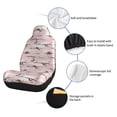 thumbnail image 3 of Goofa Cloud Sloth Printed Car Seat Covers, Automotive Seat Covers for Cars Trucks and SUVs, Quick Setup Universal Fit Elastic Seat Covers-2 PCS, 3 of 6