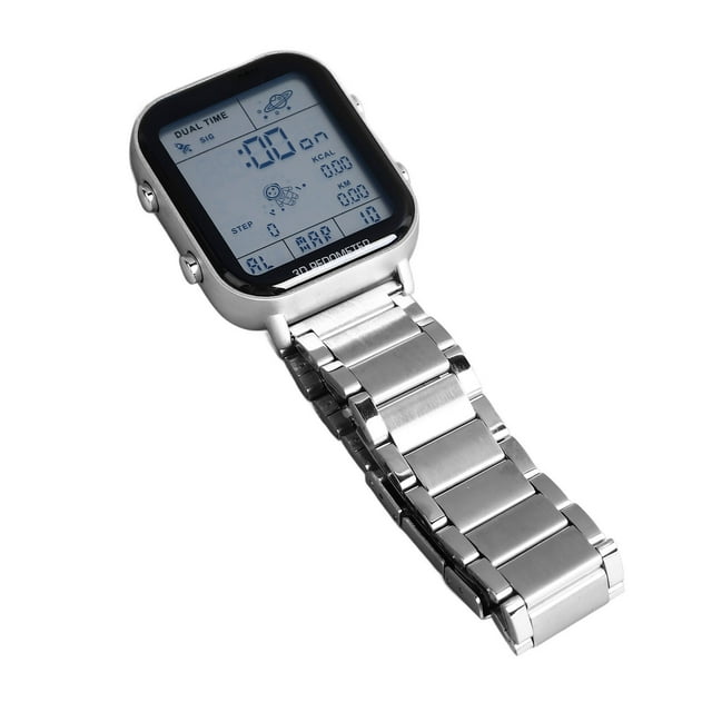 Reloj Electrónico Multifuncional, Reloj Digital Led Para Hombres Esfera Grande Precisa Creativo Impermeable Para Exteriores Interiores
