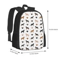 thumbnail image 3 of Daiia Labrador Retriever Dog Backpack for Men and Women -Durable Backpack Large Capacity, Water-Resistant Bag with Adjustable Straps and Laptop Compartment, 3 of 9