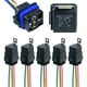 thumbnail image 1 of 5 piezas relé y arnés impermeables cables de cobre estañado piezas de reparación profesionales relé automotriz relé de alta resistencia para coche 12 VCC 4 pines, 1 of 4