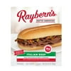 Raybern's Italian Beef Sandwich, 16g Protein, 9.4 oz, 2 Count Box (Frozen)