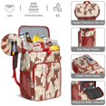 thumbnail image 5 of Travel Cooler Bag - Pioneer Flower Floral Print Pattern Camping Beer Cooler Backpack with Bottle Opener- Waterproof Insulated Picnic Backpacks - Cooler Bag for Beach, 5 of 6