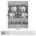 thumbnail image 4 of COMIO Elephant Blanket Soft Cozy Lightweight Animal Boho Throw Blanket for Couch Sofa Bed Living Room Home Decor for Boys Girls Kids Adults Gift, 4 of 6