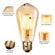 thumbnail image 3 of Bombillas Led Edison Vintage E27 St64 4W Bombilla De Filamento Tornillo Edison Bombilla De Luz Led Bombillas Led De Ahorro De Energía Blanco Cálido 2700K Advancent HA017128-00, 3 of 6