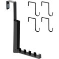 thumbnail image 1 of JUNWELL Over the Door Drying Rack Foldable Over Door Drying Racks with 4 Groves Sturdy Over Door Hook Hangers Portable Over Door Towel Racks for Coat Clothes Closet Bedroom Bathroom, 1 of 7