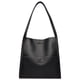 thumbnail image 1 of Bolso de mano para mujer, bolso de mano de cuero de gran capacidad, bolso de viaje (negro), 1 of 8