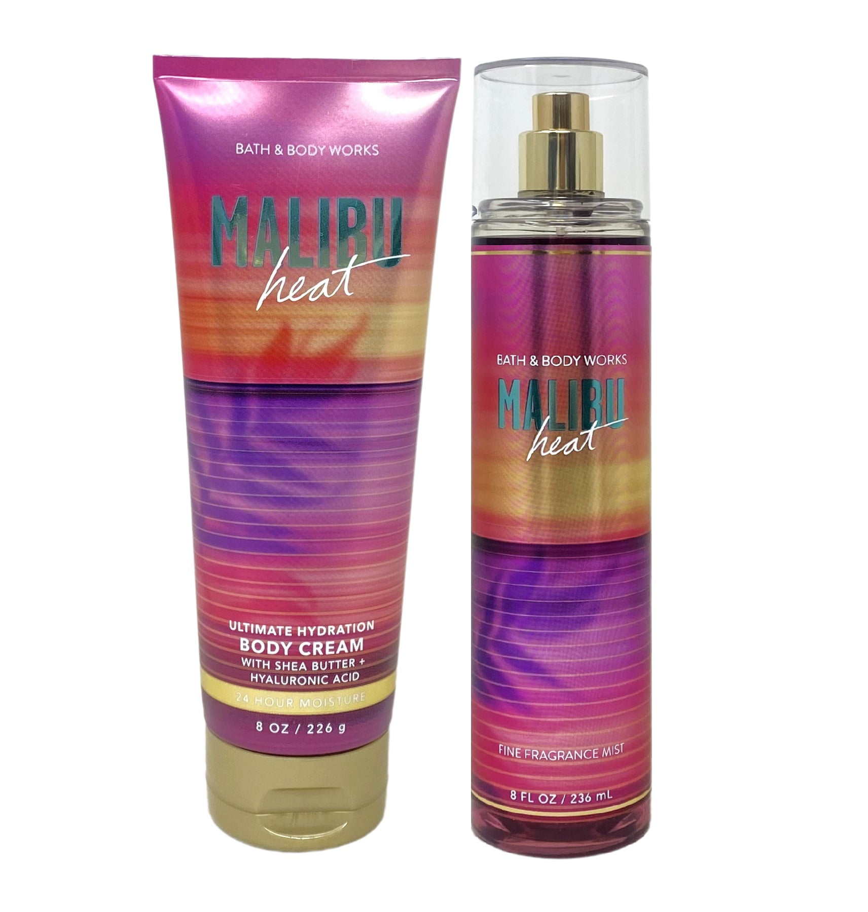 Bath & Body Works Platinum Fragrance Mist & Body Cream Set
