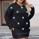 thumbnail image 4 of HongQid Womens-Plus-Size-Tops Trendy Long Sleeve Shirts Casual Lightweight Knit Sweaters Cute Tunics, 4 of 7
