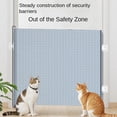 thumbnail image 6 of Retractable Gate Indoor | Kids Door | Stairs Mesh Gate,for Indoor Home Staircase Hallway Terrace Porch Kitten Puppy Dogs Cats(Q), 6 of 6