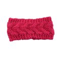 thumbnail image 1 of Guardurnaity Diadema para bebé, Color sólido, elástica, envoltura para el cabello para niños pequeños, cubierta cálida, envoltura para el Accesorio para el cabello Rosa roja, 1 of 6