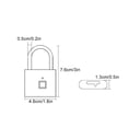 thumbnail image 4 of mmirethe Serrure de Porte Pratique à Empreinte Digitale avec Antivol Durable pour Maison Intelligente Compatible Serrure de Porte Empreinte Digitale Empreinte Digitale + Application, 4 of 6
