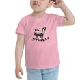 thumbnail image 3 of Lil' Stinker Skunk Cute Toddler T-Shirts for Boys Girls (Pink, Youth L), 3 of 5