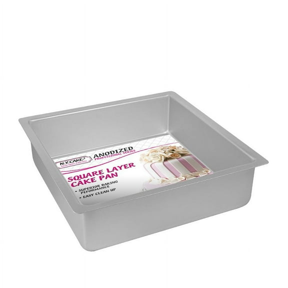 NY Cake 10” x 10” Anodized Aluminum Cake Pan