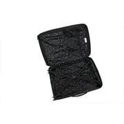 it luggage Traversed 3 Piece Hardside 8 Wheel Expandable Luggage Suitcase Spinner Set, Black