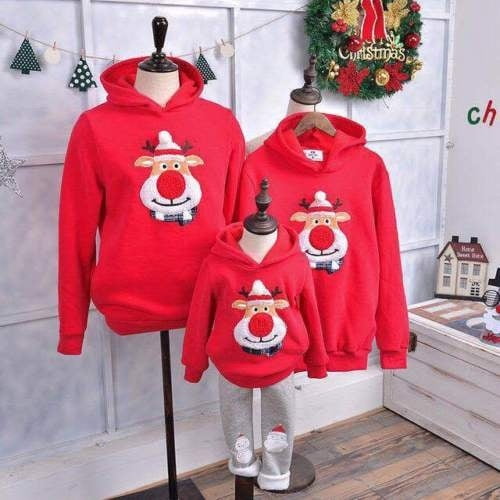 matching family christmas hoodies