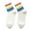 C, variant on 10 Pairs Womens Socks Fashion Chrismas Striped Rainbow Unisex Ankle Socks,D,One Size