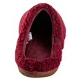thumbnail image 4 of OoohGeez Men's Cozy Sherpa Slip On Slippers, Fuzzy Outdoor Shoes, Sunset, L, 4 of 5