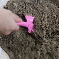 thumbnail image 4 of HINTRMENT 2pcs Weeding Tools for Garden Iron Pink Mini Spade for Homeowners Planting, 4 of 8