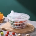 thumbnail image 7 of Sunjoy Tech Drain Basket Salad Spinner Quick Draining Larger Capacity Multi-use Vegetable Dryer Fruit Washer for Home, 7 of 7