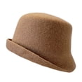 thumbnail image 6 of CoCopeaunt Wool Autumn And Winter Fishermen’S Cap, French Style Small Upturned Elegant Light-Body Matching Basin Cap Woman, 6 of 6