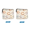 thumbnail image 7 of FORMRS 13"-13.3" Laptop Sleeve Protective Case Soft Carrying Quilted Computer Bag Cover, Beige Seashell, 7 of 7