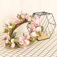 thumbnail image 3 of 35cm Simulation Flower Little Daisy Artificial Wreaths Silk Camellia  Heart Simulation Garland for Wedding Party Decoration, 3 of 6