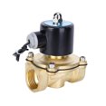 thumbnail image 1 of Electric Magnetic Valve, Brass Diaphragm Guiding 2-Way 2-Position Solenoid Valve, For 0~0.8Mpa Normally Closed, 1 of 8