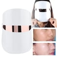 thumbnail image 1 of Mascarilla LED, Mascarilla de rejuvenecimiento de la piel Mascarilla facial para el cuidado de la piel, Tratamiento de luces de 3 colores, Máscara de belleza USB para el hogar y salón de belleza Amonsee No, 1 of 6