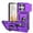 Purple, variant on Allytechgroup Moto G 5G 2025 Case with Screen Protector, Sliding Camera Cover Rotating Kickstand Ring Holder Anti-Scratch Rugged Hybrid Phone Case Cover for Motorola Moto G 5G 2025, Purple