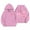 Pink, variant on Telankuip Bow Hoodies for Teen Girls Fall Winte Trendy Cute Preppy Graphic Printed Long Sleeve Pullover Sweatshirts Loose Comfort Warm Outdoor Activewear Running Hooded Tops Yellow 12-18 Months