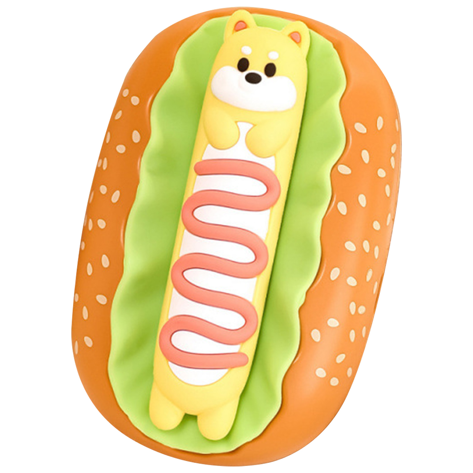 ZMKIAG Hot Dog Shaped Hand Warmer - Cute Rapid Heating Portable Heater with Rechargeable Battery, Fun Design for Winter Commuting, 𝗦𝗰𝗵𝗼𝗼𝗹 and Outdoor Activities