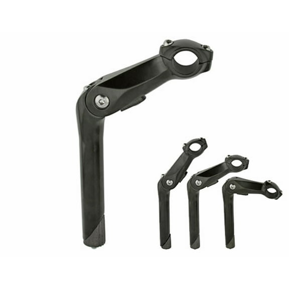 Adjustable Alloy Stem 25.4mm Black.
