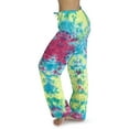 thumbnail image 2 of Just Love Women Tie Dye Pajama Pants (Tie Dye Bright Spotty, Small), 2 of 3