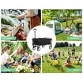 thumbnail image 3 of CL.HPAHKL Collapsible Wagon, Heavy Duty Utility Foldable Wagons Carts with Wheels, Folding Beach Wagon Grocery Wagon for Camping Garden Shopping Sports Outdoor Use, Black, 3 of 7
