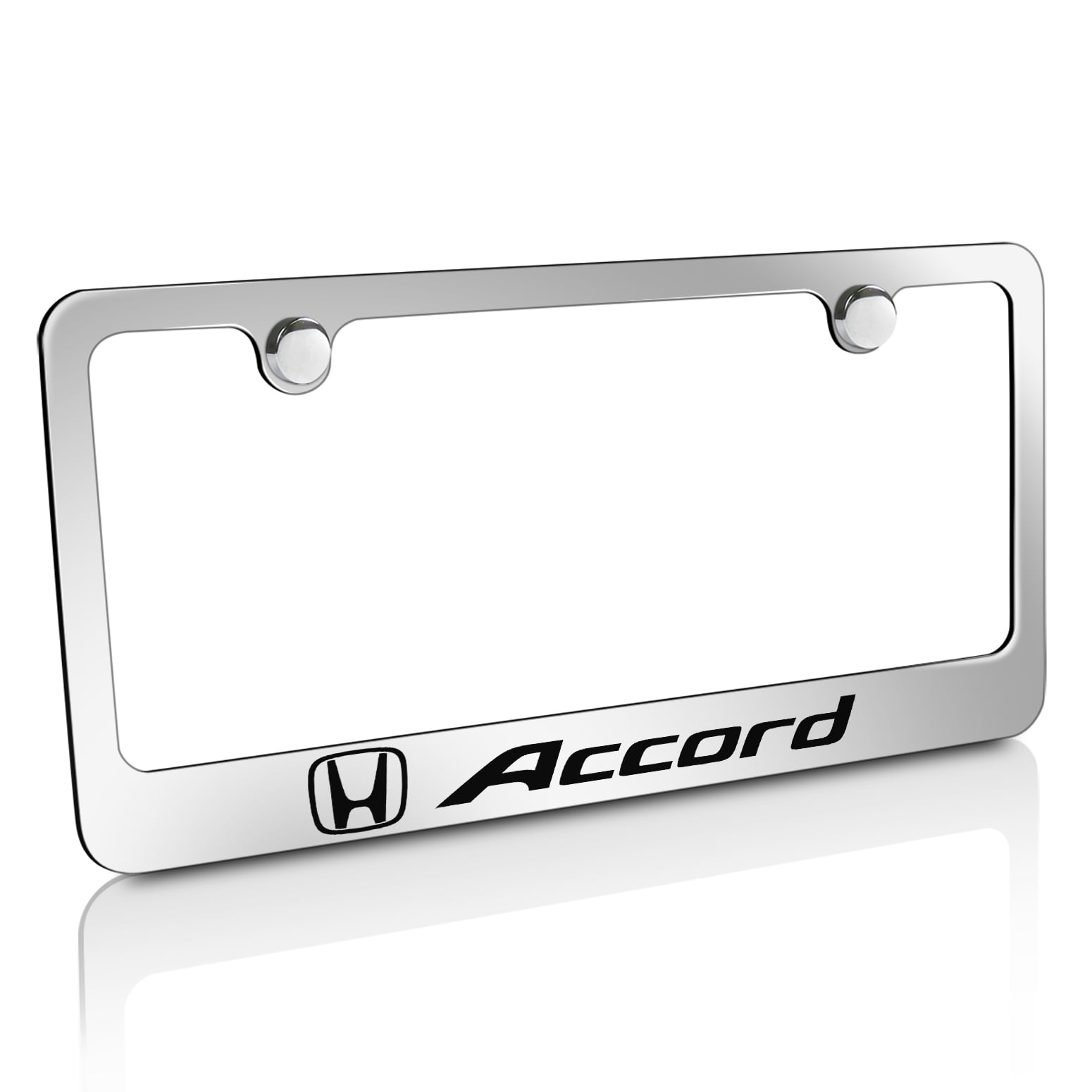 Honda Accord License Plate Frame (Chrome)