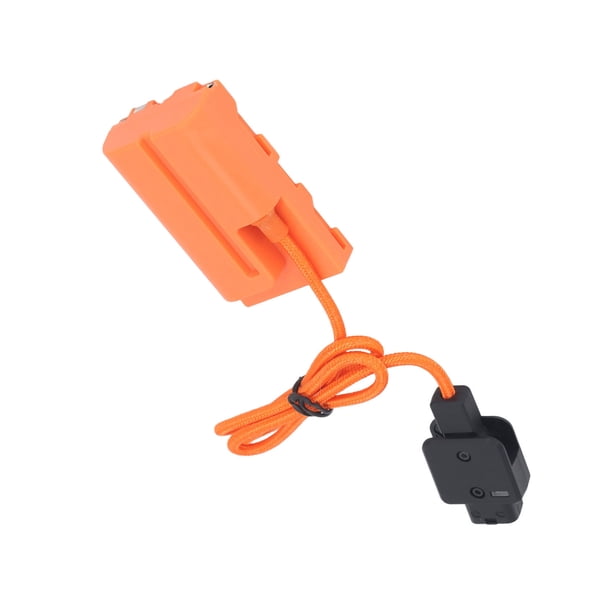D D Tap to NP F550 F570 F970 ANGGREK Acoplador CC de batería ficticia para Monitor de cámara Luz LED Fuente de alimentación Continua