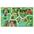 thumbnail image 1 of JML Area Rugs 3'x5', Kids Playmat Rugs, Educational Learning Area Rugs for Playing, Children Carpet for Kids Bedroom Playroom Classroom,Country Life Farm Animals, 1 of 5