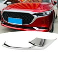 thumbnail image 4 of Fog Lamp Frame, Durable Front Foglight Trim 2pcs Protective Wearproof  Replacement For  3 2019-2021 For Upgrade, 4 of 8