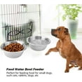 Set of 2 Dog Crate Dog Bowls Hanging, Kennel Water Bowl, Dog Crate