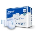 thumbnail image 2 of Attends Care Advanced Adult Incontinence Brief M Heavy Absorbency Breathable, DDP20, 96 Ct, 2 of 10