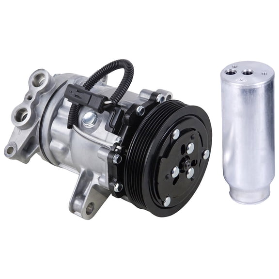 AC Compressor w/ A/C Drier For Dodge Durango 4.7L V8 2000 2001 2002 2003 - BuyAutoParts