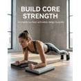 thumbnail image 2 of Exercise Balance Pad 2 PCS with Resistance Band, Non-Slip Cushioned Foam for Yoga, Fitness and Home Gym, 2 of 7
